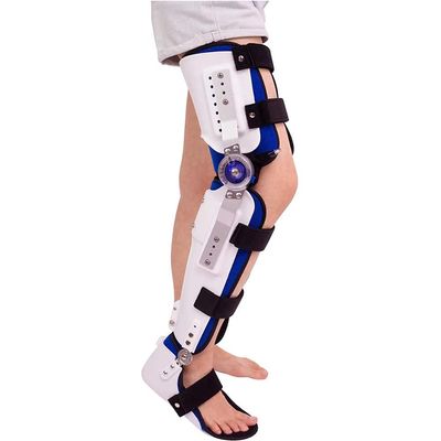 TBLOTYD Knee Orthosis, Support Joint Stabilizer, Hinged Knee Brace Fracture Fixation Protective Splint Leg Protector,Right