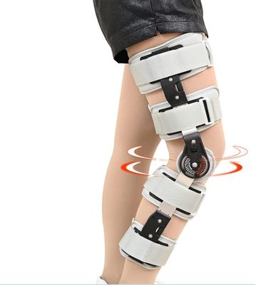 TBLOTYD Knee Brace, Hinged ROM Knee Brace Support, Adjustable Surgical Fixation Stabilization Fracture Support, Post Operative Injury Support For ACL, PCL, MCL Or LCL