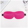 3D Sleep Mask Sleeping Stereo Cotton Blindfold Men and Women Air Travel Sleep Eye Cover Eyes Patches for Eyes Rest Care(Rose Red) view 1