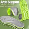 4D Cloud Massage Shoe Insoles for Women Men, Memory Foam Insoles with Arch Support for All-Day Comfort(Green, Men 8 / Women 9) view 2