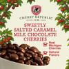 Cherry Republic Caramel Milk Chocolate Cherries, 12 oz - Sweetly Salted Caramel Candy Made with Real Michigan Dried Cherries, Handcrafted, Sweet & Tart Milk Chocolate Candy for Gifting or Snacking view 2