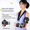TBLOTYD Hinged Elbow Brace, Adults Arm Elbow Splint Immobilizer Brace, Adjustable Elbow Fixator Orthosis, for Elbow Fracture Rehabilitation,Right view 2