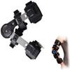 TBLOTYD Hinged Elbow Brace, Adults Arm Elbow Splint Immobilizer Brace, Adjustable Elbow Fixator Orthosis, for Elbow Fracture Rehabilitation,Right view 4