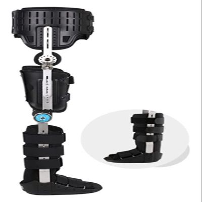 TBLOTYD Comfortable Hip Knee Ankle Foot Orthosis Brace Leg Stabilizer Breathable Knee Ankle Foot Support Braces Fits Both Left Or Right Legs,Medium/M
