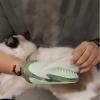 YKLWORLD Cat Grooming Spray Glove, Pet Hair Removal Glove with Spray Mist, Reusable Double Sided Deshedding Mitt for Furniture Carpet (Green) view 3