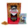 Dots Homestyle Original Seasoned Pretzel Twists, 35 oz (2 lbs 3 oz) Bold & Savory Crunchy Snack Resealable Bag Includes Candy Freezer Freeze Dried Ice Cream Bites view 1