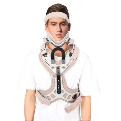 TBLOTYD Comfortable Lightweight Head Neck Chest Orthosis Afte - -Surgery Fixation Rehabilitation Brace Cervical Spine Injury Support Belt,2zwdu2