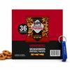 Dots Homestyle Pretzels Original Seasoned Twists 36 Individual 1oz Snack Bags Bold Savory Flavor, Perfect for On-the-Go, Lunches, or Sharing with Candy Freezer Bottle Opener Keychain view 1
