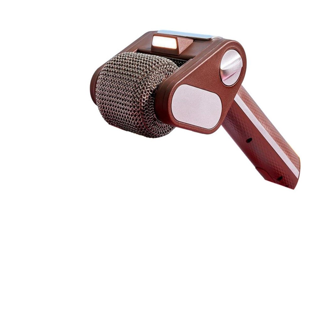AHDFY Electric Grill Cleaner Bristle Free, 304 Stainless Steel Barbecue Cleaner, Electric BBQ Cleaner, Cordless & Rechargeable 350 RPM Power Roller, with Led for Outdoor BBQ