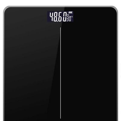 180 kg 396 lb Household Weight Scale Square 260 X 260 mm Glass Digital Weight Scale