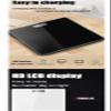 180 kg 396 lb Household Weight Scale Square 260 X 260 mm Glass Digital Weight Scale view 4