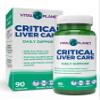 Vital Planet Critical Liver Care Liver Cleanse Detox & Repair Daily Support with Milk Thistle, NAC Supplement N-Acetyl Cysteine, Dandelion, Turmeric, Berberine, Alpha Lipoic Acid, TMG, 90 Capsules view 1