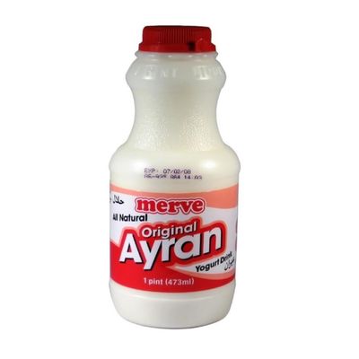 Ayran Yogurt Drink Regular 473ml (3 Bottles)
