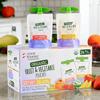 Kirklant Organic Fruit and Vegetable Pouches Variety Pack, 24 Count (3.17 oz Each) No Sugar Added, Gluten Free, USDA Organic, Kosher Kids Snack with Real Fruit & Veggies view 1
