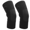 2pcs Knee Braces Graphene Warm Protective Prevent Slip Knee Compression Sleeve with Spring Stabilizers for Men Women (XL) view 1