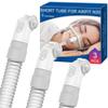 3 Packs Replacement Short Tube for Airfit N20 & Airtouch N20, Features Triple 360 Swivel & Quick-Release Technology for N20 CPAP Mask, Replacement CPAP Hose Tubing with Leak-Free Seal & Smart Quiet view 1