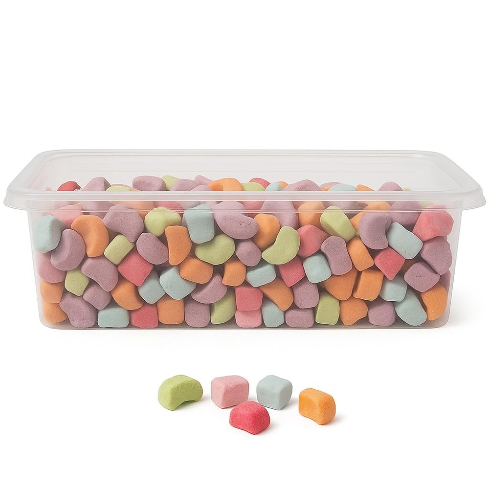 Dehydrated Marshmallow Bits Assorted.