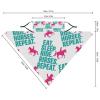 Meaudiwes Women's Face Cover Scarf Reusable Triangle Scarf Ear Loop Bandana UV Sun Protection And Dust Prevention Eat Sleep Ride Horses Repeat view 2
