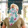 Meaudiwes Women's Face Cover Scarf Reusable Triangle Scarf Ear Loop Bandana UV Sun Protection And Dust Prevention Eat Sleep Ride Horses Repeat view 4