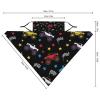 Meaudiwes Women's Face Cover Scarf Reusable Triangle Scarf Ear Loop Bandana UV Sun Protection And Dust Prevention Race Monster Truck view 2