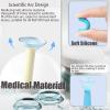 eagosion 6PCS Hard Contact Lens Remover Tool with Storage Box Eye Care Inserts Removes Reusable Suction Cup Remover Contact Plunger Eye Contact Remover for RGP/OK/Hard Lenses view 3