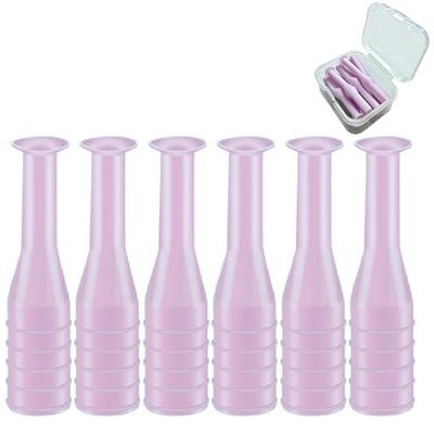 eagosion 6PCS Hard Contact Lens Remover Tool with Storage Box Eye Care Inserts Removes Reusable Suction Cup Remover Contact Plunger Eye Contact Remover for RGP/OK/Hard Lenses(Purple)