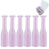 eagosion 6PCS Hard Contact Lens Remover Tool with Storage Box Eye Care Inserts Removes Reusable Suction Cup Remover Contact Plunger Eye Contact Remover for RGP/OK/Hard Lenses(Purple) view 1