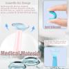 eagosion 6PCS Hard Contact Lens Remover Tool with Storage Box Eye Care Inserts Removes Reusable Suction Cup Remover Contact Plunger Eye Contact Remover for RGP/OK/Hard Lenses(Purple) view 2