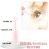 eagosion 6PCS Hard Contact Lens Remover Tool with Storage Box Eye Care Inserts Removes Reusable Suction Cup Remover Contact Plunger Eye Contact Remover for RGP/OK/Hard Lenses(Purple) view 3