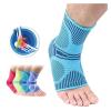 UXALoH6 Arch Compression Strap 4Pairs Professional Sports Ankle Support Brace Compression Breathable(Yellow,M) view 2