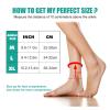 UXALoH6 Arch Compression Strap 4Pairs Professional Sports Ankle Support Brace Compression Breathable(Yellow,M) view 3
