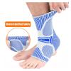 UXALoH6 Arch Compression Strap 4Pairs Professional Sports Ankle Support Brace Compression Breathable(Yellow,M) view 4