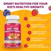 Iron Supplement Gummies for Kids, Kids Multivitamin with Iron Gummies - Zinc, Vitamin B Complex, A, C, D3, B12, Folate for Blood Builder & Energy Support, Iron Deficiency, Vegan Mixed Berry 60ct view 4