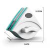 Magnetic Window Cleaner, Magnetic Window Cleaner Triangular Magnetic Glass Cleaner with Rope Double-Sided Window Cleaner Wiper for Double Glazed Window view 2