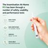 Home Insemination Kit for Women Safe & Comfortable Artificial Insemination Kit with Discreet Design for Fertility & Family Planning view 2
