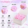 100PCS Tinkrstuff Pink Mini Bows for Crafts, 1.5*2" Fabric Small Bows for Decoration,Satin Ribbon Tiny Bow for Clothes Ornament, Cute Christmas Tree Bows &Thanksgiving Gifts Party Cake Balloon Treats view 4