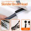 19 Pcs Small Crevice Cleaning Brush Set, Groove Gap Cleaning Tool for Cleaning Kitchen, Bathroom, Corner, Sink, Door, Blinds, Faucets, Window Track,Cup view 4
