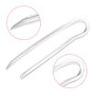 10-Pack Preformed BTE Earmold Hearing Aid Tubes Replacement, Clear Soft Flexible Tubing 3.1mm OD 2mm ID, Cut-to-Length to Reduce Feedback, Size 13# view 3