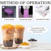XIVUIFOI Manual Tapioca Pearl Maker,DIY Pearl Forming Tool for 3-12mm Tapioca Pearls,Taro & Cassava Ball Rubbing Board (4mm) view 2