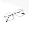 2-in-1 Blue Light & UV Protection Glasses for Men & Women, Non-Prescription Photochromic Glasses for Game & Read (Silver, Photochromic) view 2