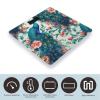 Smart Scale for Body Weight Digital Bathroom Scale Highly Accurate Beautiful Peacock Flowers Weighing Scale for People Large LCD Screen view 3