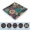 Smart Scale for Body Weight Digital Bathroom Scale Highly Accurate Bohemian Flower Weighing Scale for People Large LCD Screen view 3