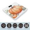 Smart Scale for Body Weight Digital Bathroom Scale Highly Accurate Fall Watercolor Pumpkins Weighing Scale for People Large LCD Screen view 3
