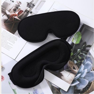 3D Stereoscopic Sleep Eye mask, Light Blocking and Non Pressure Eye Travel Lycra Breathable Eye mask