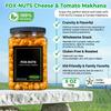 Roasted Fox Nuts - Crunchy Makhana Snack | Lightly Salted Lotus Seeds | Plant-Based Protein | Low Calorie Roasted Snacks | Healthy Crunchy Snack for Office, Travel, Movie Nights (5oz, Cheese and Tomato) view 3