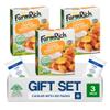 Salutem Vita Breaded Cheddar Cheese Curds Frozen Snacks and Appetizers, Gift Set Pack of 3 view 1