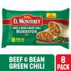 Salutem Vita Beef & Bean Green Chili Burritos, Frozen Mexican Food Gift Set Pack of 8 view 3