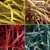 PULaif Raffia Filler 100-500g Iridescent Crinkle Cut Shredded Paper, Friendly Lightweight Gift Filler(Bright Champagne,500g) view 2
