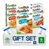 Salutem Vita Onion Lovers Crispy Snack Set Sweet Onion Petals, Mushrooms & Pickles, 17 oz, Gift Set Pack of 9 view 1