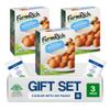 Salutem Vita Breaded Mushrooms in Crispy Coating, Frozen Snacks and Appetizers, Gift Set Pack of 3 view 1